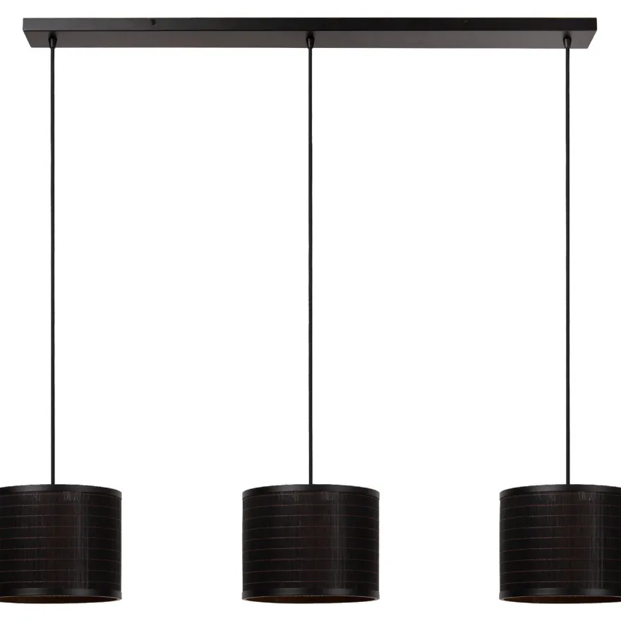 Riippuvalaisin Lucide Tagalog, Ø40cm, IP20, musta
