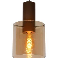 Riippuvalaisin Lucide Toledo, Ø20cm, IP20, 3 kpl, meripihka
