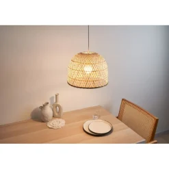 Riippuvalaisin Paulmann Pauleen Woody Pearl, 33cm, E27, beige