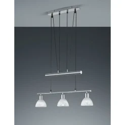 Riippuvalaisin Trio Levisto, 605x110x1600 mm, 3-osainen harjattu teräs