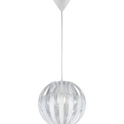 Riippuvalaisin Trio Pumpkin, Ø 300x1500mm, valkoinen