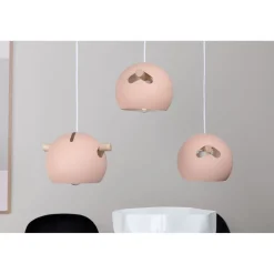Riippuvalaisin Venture Home Tubbie, ø23cm, 3-osainen, vaaleanpunainen