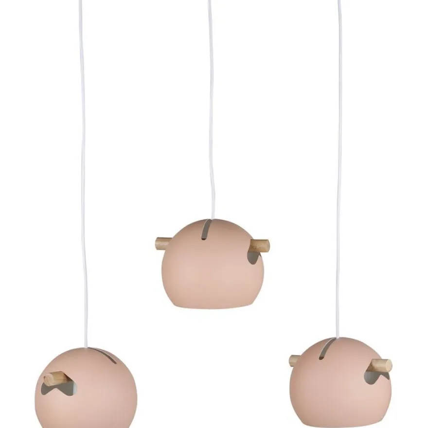 Riippuvalaisin Venture Home Tubbie, ø23cm, 3-osainen, vaaleanpunainen