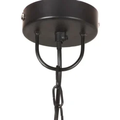 Riippuvalaisin 25 w syvä musta pyöreä 48 cm e27