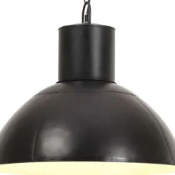 Riippuvalaisin 25 w syvä musta pyöreä 48 cm e27