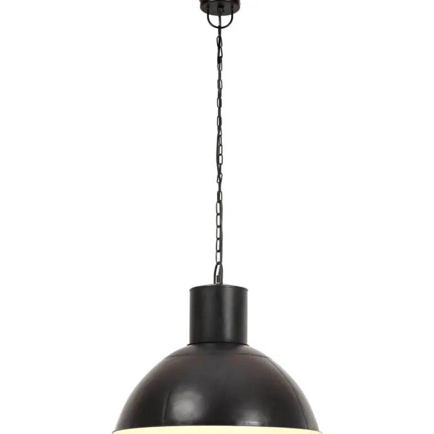 Riippuvalaisin 25 w syvä musta pyöreä 48 cm e27