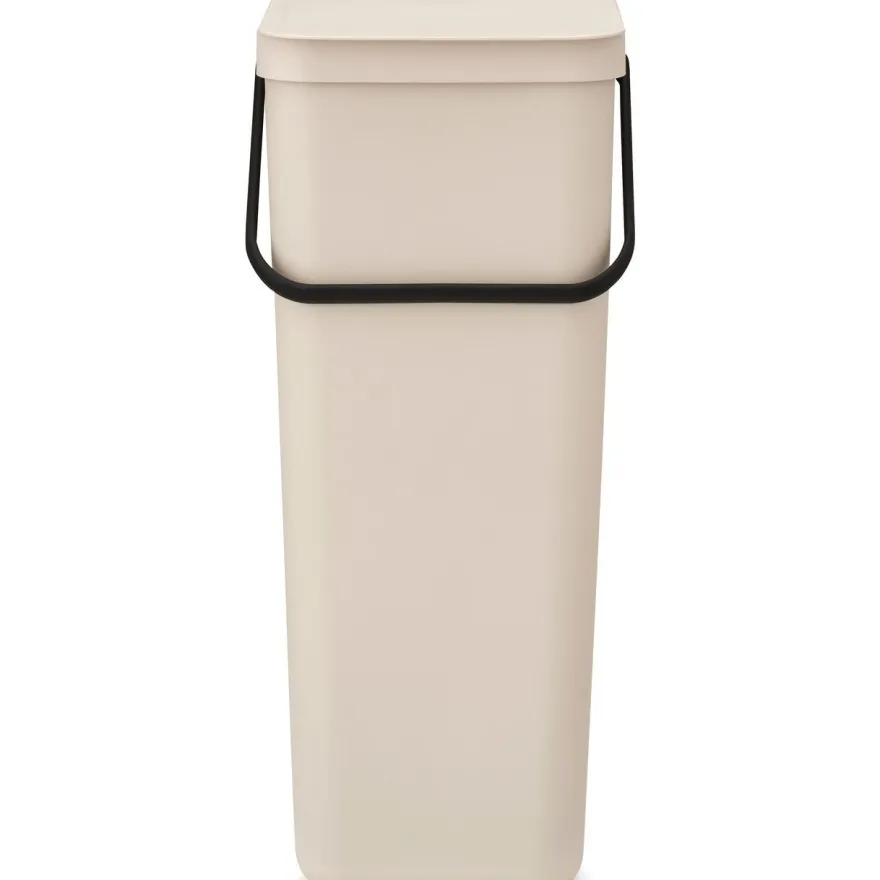 Roska-astia 40 L Brabantia Sort & Go, pehmeä beige