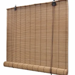 Rullaverho bambu 140x220 cm ruskea