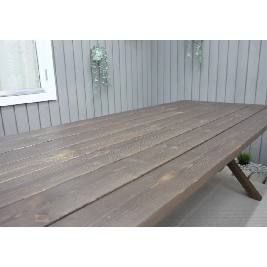 Ruokailuryhmä Baltic Garden, 190x86cm Scottsdale-pöytä + 6 Maggie-tuolia