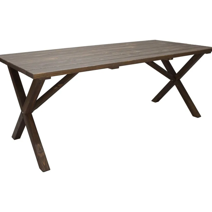 Ruokailuryhmä Baltic Garden, 190x86cm Scottsdale-pöytä + 6 Maggie-tuolia