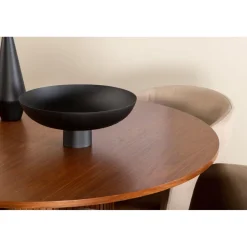 Ruokailuryhmä Venture Home, ⌀110cm Bianca-pöytä + 4 beigeä Berit-tuolia