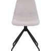 Ruokapöydän tuoli House Nordic Monaco, pyörivä, beige bouclé