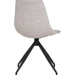 Ruokapöydän tuoli House Nordic Monaco, pyörivä, beige bouclé