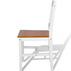 Ruokapöydän tuolit, mänty, eri värejä ja pakkauskokoja (91316)