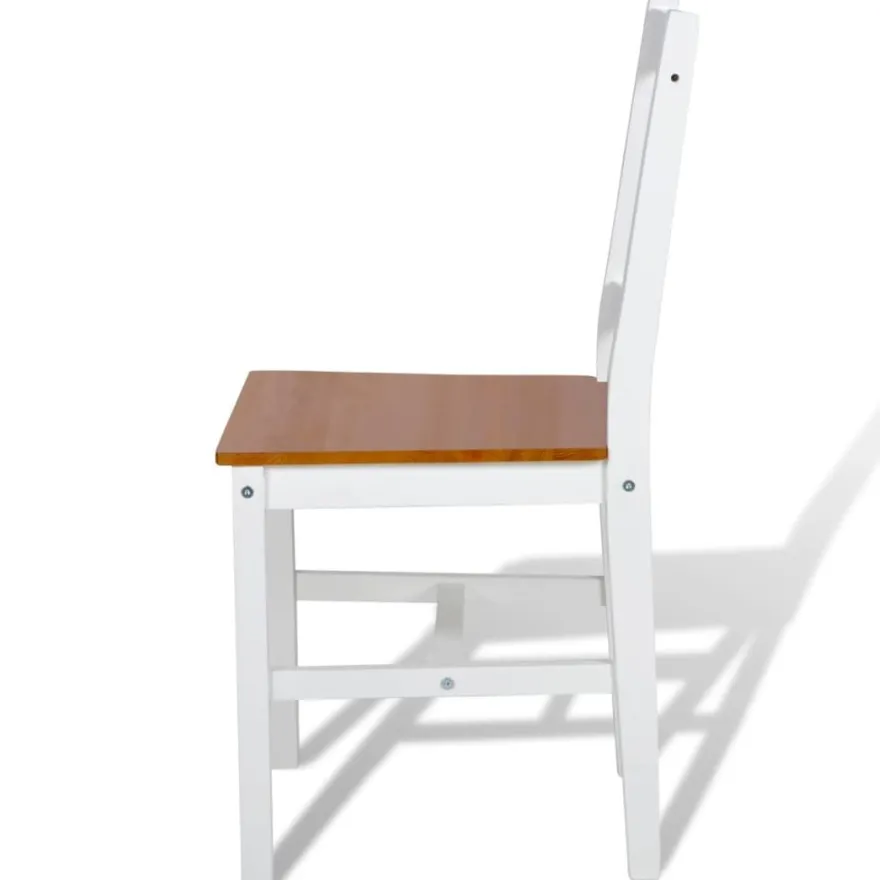 Ruokapöydän tuolit, mänty, eri värejä ja pakkauskokoja (91316)