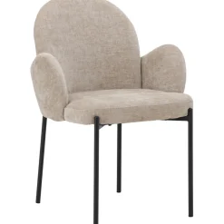 Ruokapöydän tuoli Venture Home Blom, beige