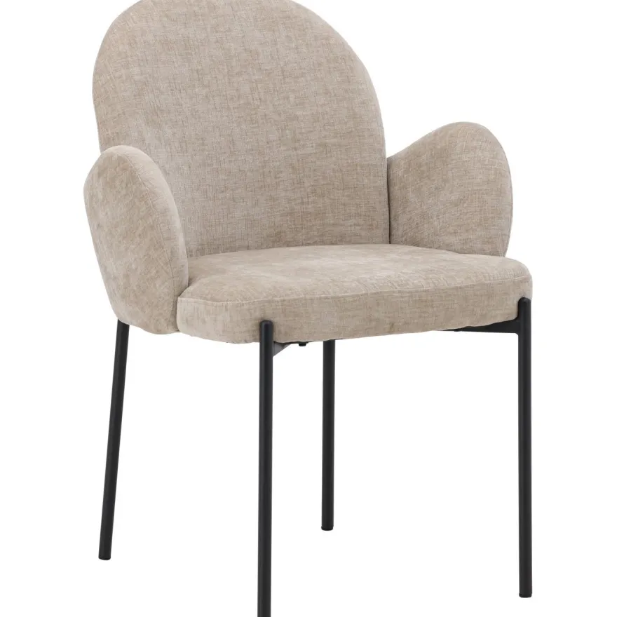 Ruokapöydän tuoli Venture Home Blom, beige