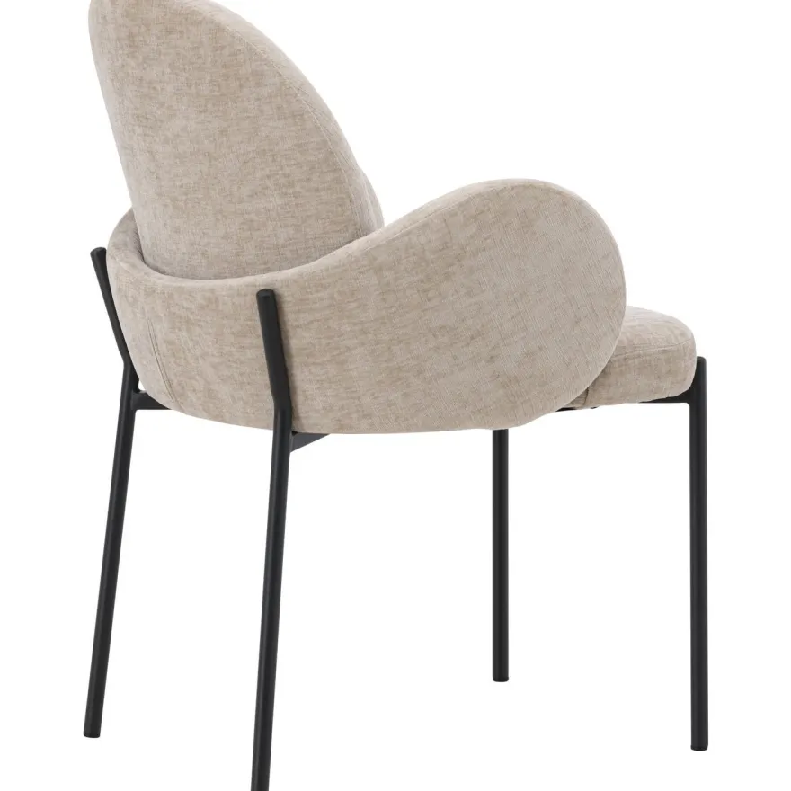 Ruokapöydän tuoli Venture Home Blom, beige