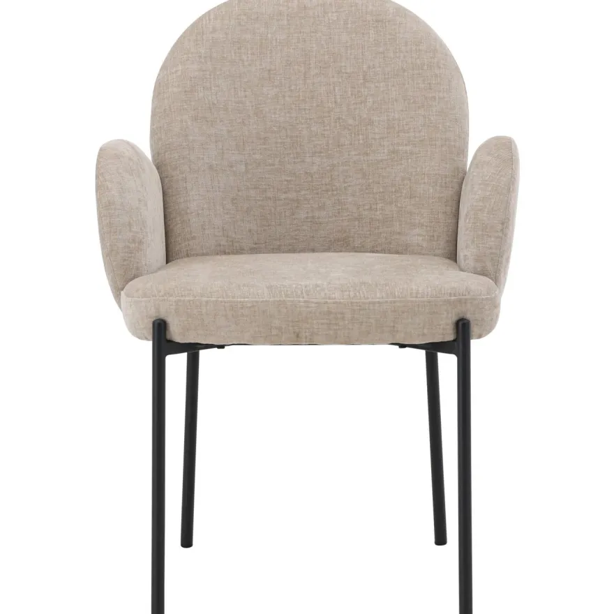 Ruokapöydän tuoli Venture Home Blom, beige