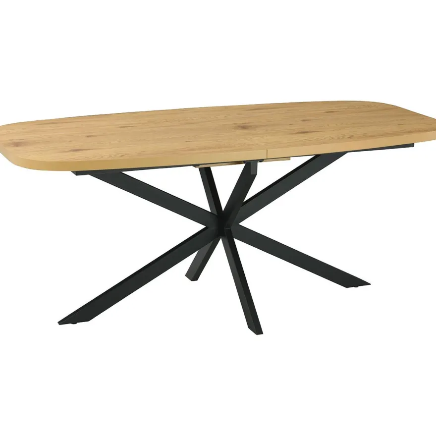 Ruokapöytä Home4You RAMONA 180/220x90xK75 cm, eri värejä