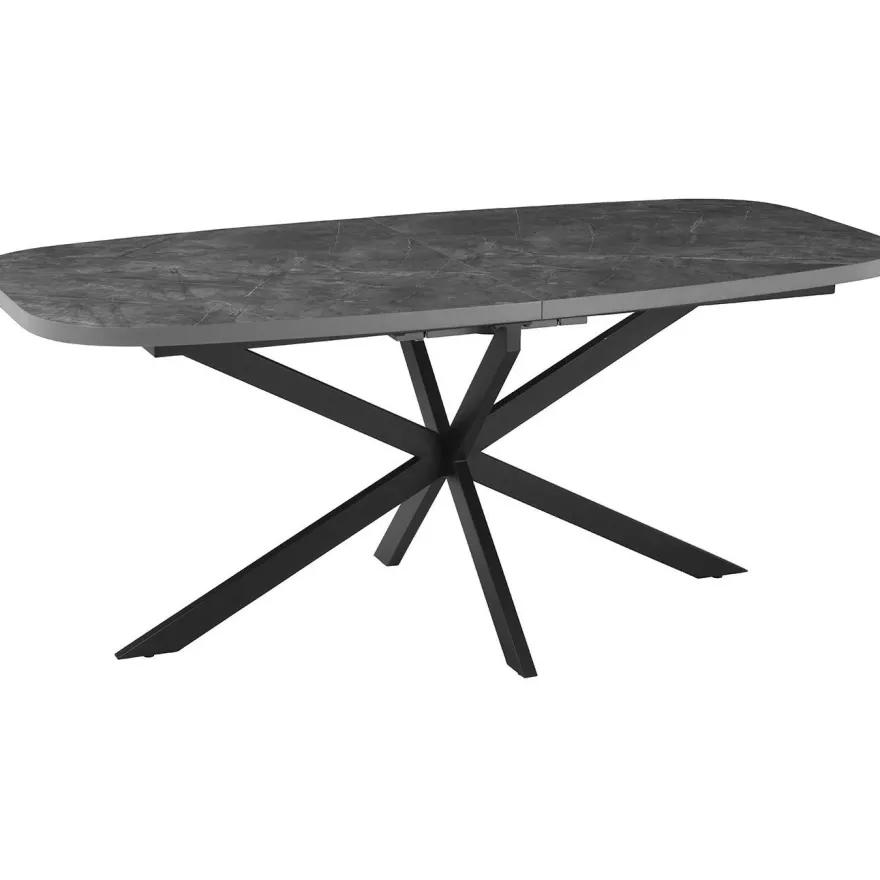 Ruokapöytä Home4You RAMONA 180/220x90xK75 cm, eri värejä