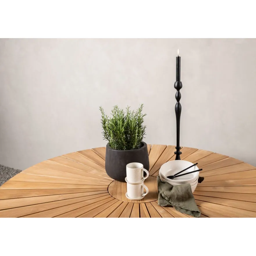 Ruokapöytä ulos Venture Home Mexico, ø140cm