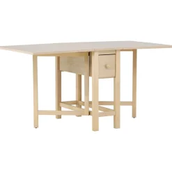 Ruokapöytä Venture Home Edward, 110x80cm, vaalea