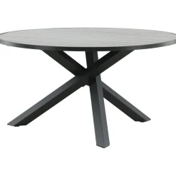 Ruokapöytä Venture Home Parma, ø140cm, tummanharmaa
