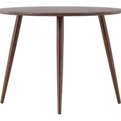 Ruokapöytä Venture Home Sanford, ⌀100cm, tummanruskea