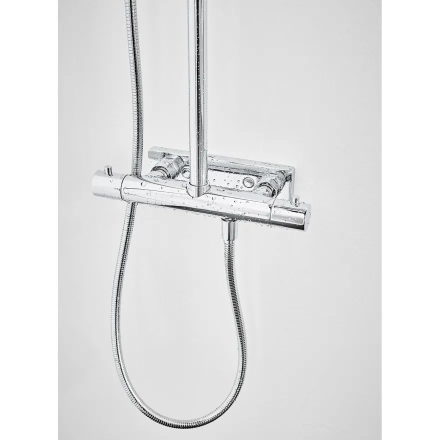 Sadesuihkusetti Hafa Fine, cc150, Ø300 mm sadesuihkupää, termostaattihanalla, kromi
