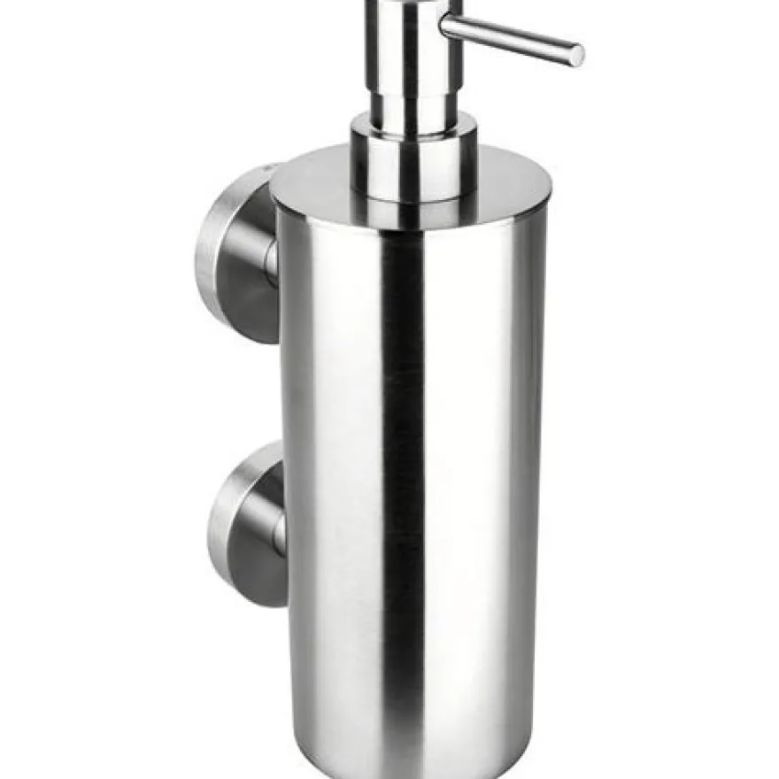 Saippua-annostelija Bemeta Neo, 550ml, 70x110x230 mm, hopea