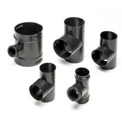 Salaojaputken t-liitos Meltex, ø125/160 mm