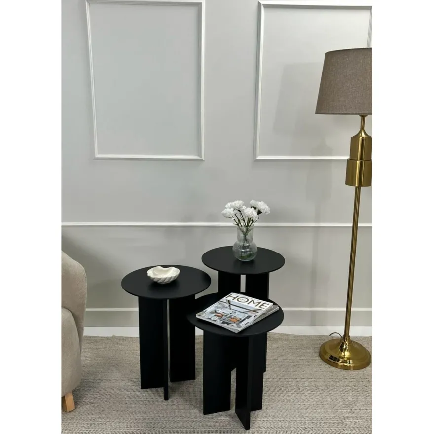Sarjapöytä Linento Furniture Leo (55 + 50 + 45)