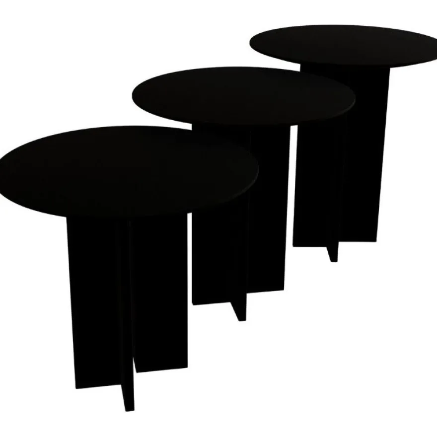 Sarjapöytä Linento Furniture Leo (55 + 50 + 45)