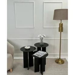 Sarjapöytä Linento Furniture Leo (55 + 50 + 45)