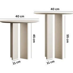 Sarjapöytä Linento Furniture Leo (55 + 45)