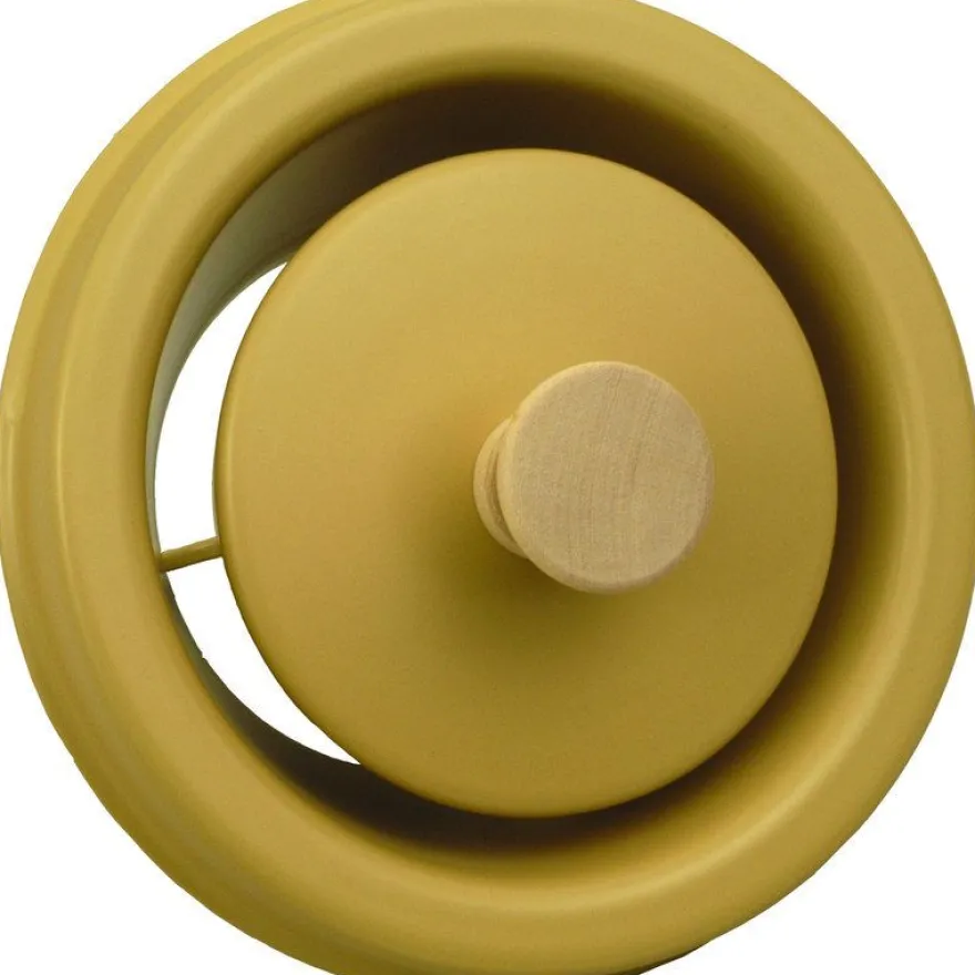 Saunan poistoilmaventtiili FläktGroup KSOS-125-S-IP, Ø125mm, puunvärinen