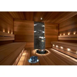 Saunapaneeli Sun Sauna STS 15x145x3000mm, lämpökäsitelty magnolia