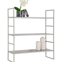 Seinähyllykkö House Nordic Beja, 48x17x55cm, 3 tasolla, viileä harmaa