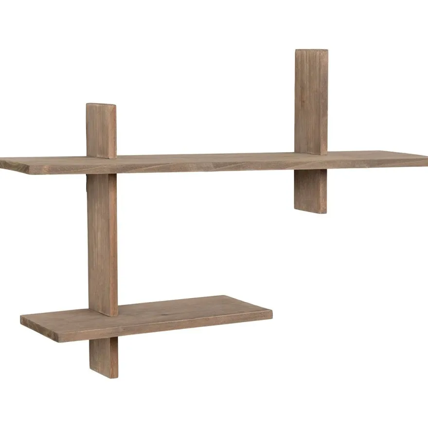 Seinähyllykkö House Nordic Ovada, 60x15x44cm, mänty