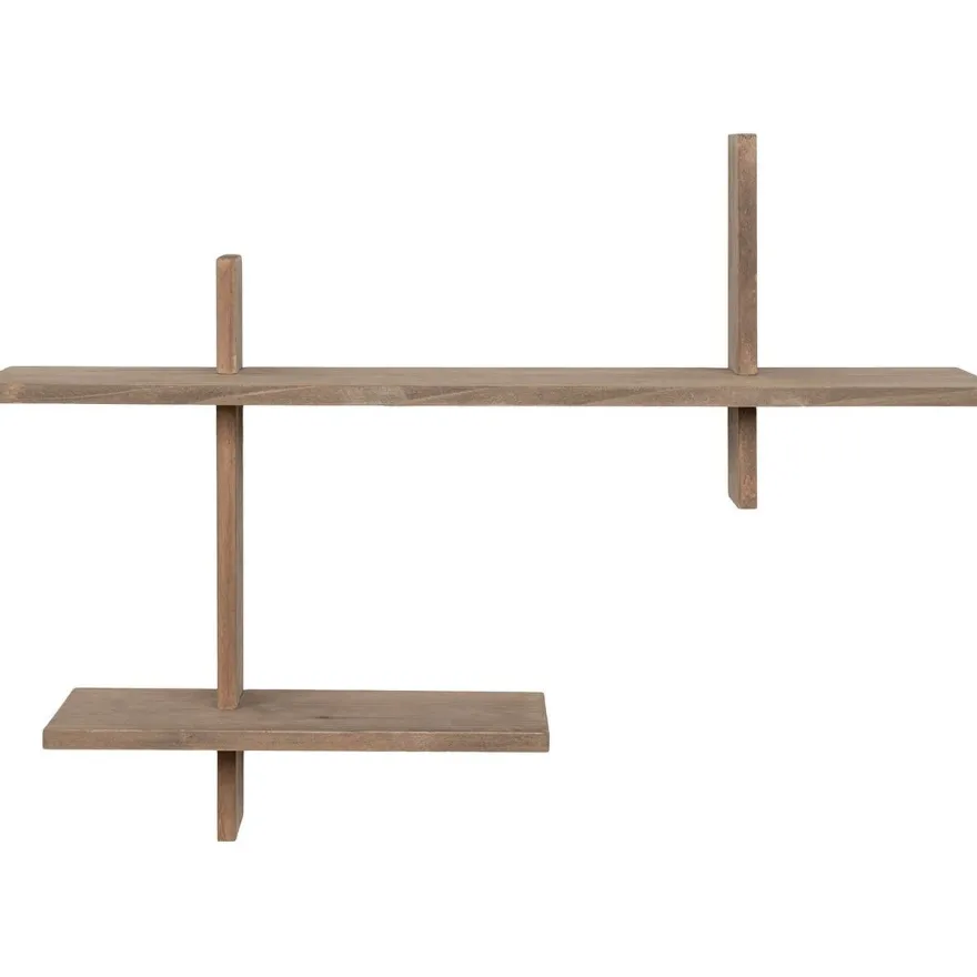 Seinähyllykkö House Nordic Ovada, 60x15x44cm, mänty