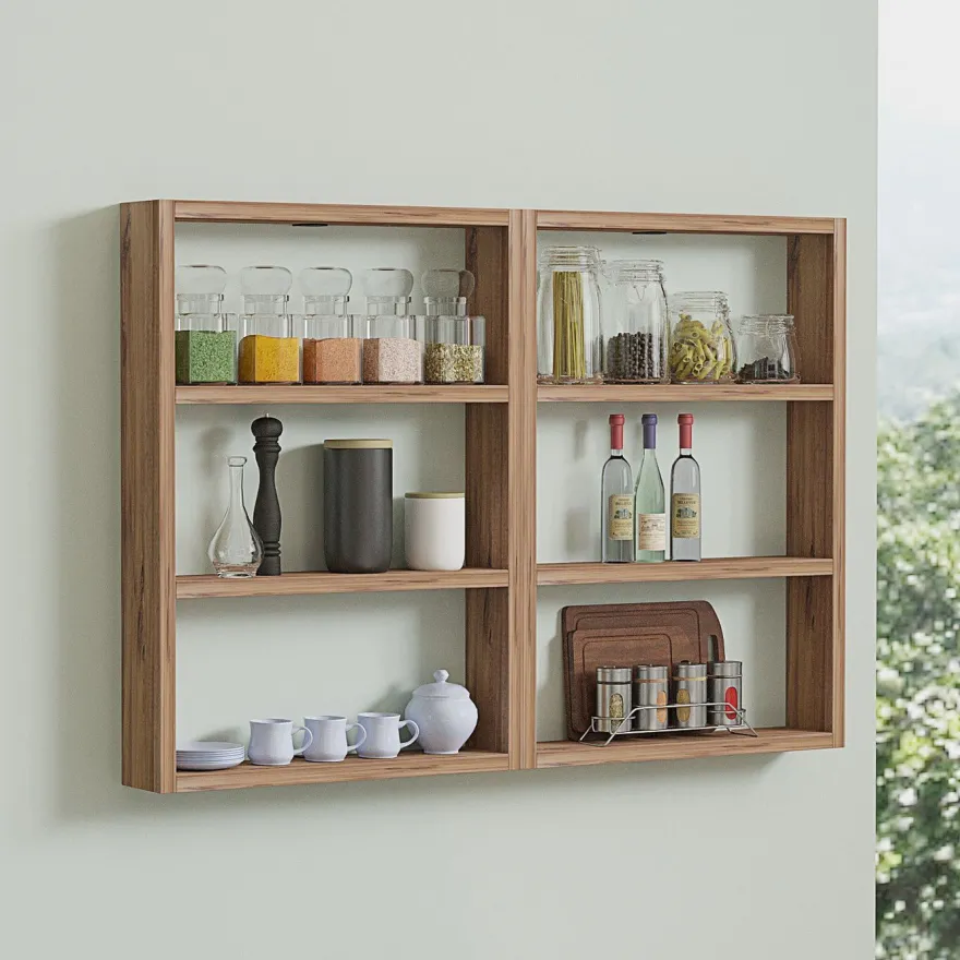 Seinähylly Linento Furniture Hexa 85x60cm