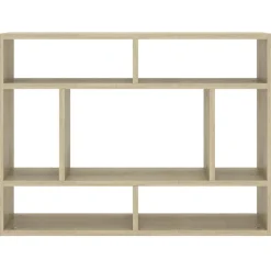 Seinähylly Sonoma-tammi 75x16x55 cm tekninen puu (03005)