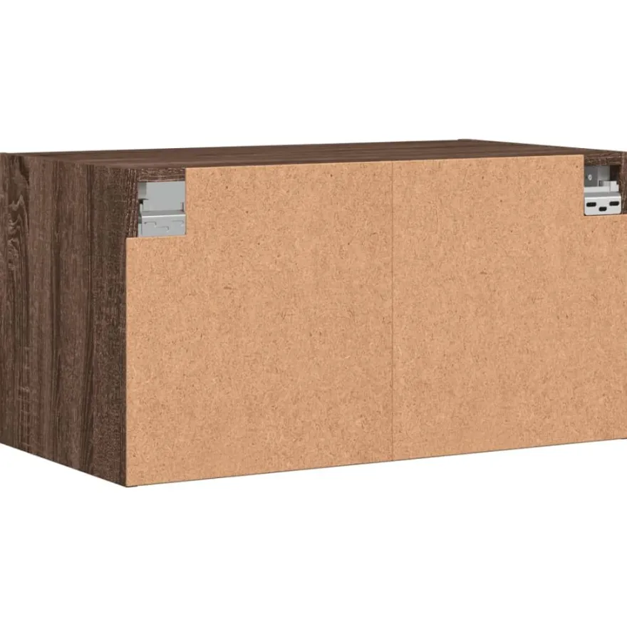 Seinäkaappi lasiovilla, 68,5x37x35 cm, eri värejä ja pakkauskokoja (32681)