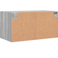 Seinäkaappi lasiovilla, 68,5x37x35 cm, eri värejä ja pakkauskokoja (32681)