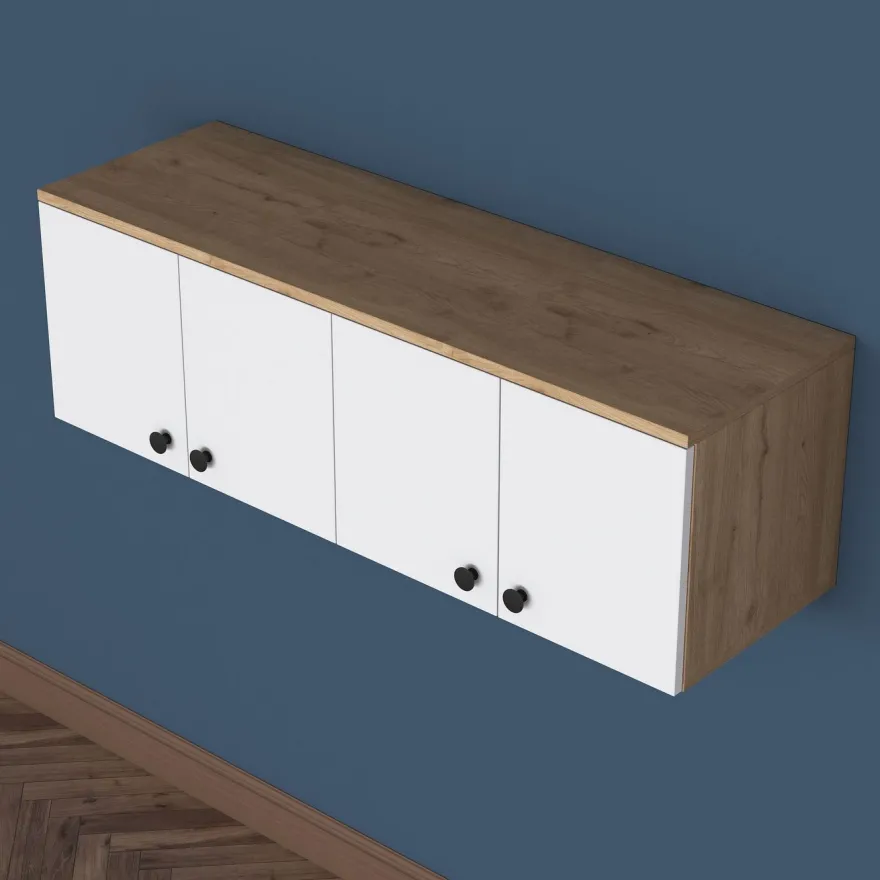 Seinäkaappi Linento Furniture EA143, 119.6x43.6cm