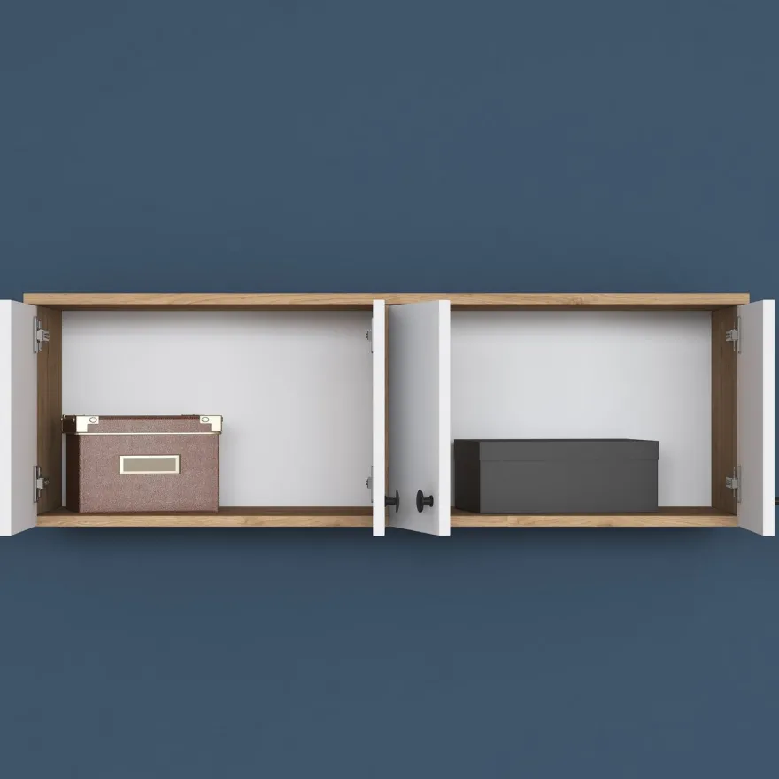 Seinäkaappi Linento Furniture EA143, 119.6x43.6cm