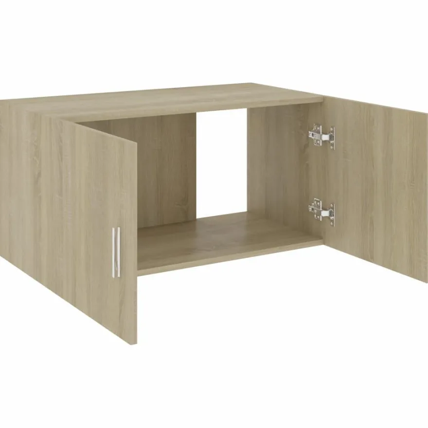 Seinäkaappi sonoma tammi 80x39x40 cm lastulevy