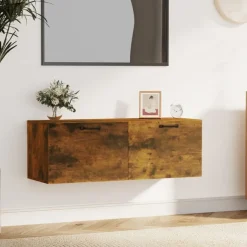 Seinäkaappi tekninen puu 100x36,5x35 cm, eri värejä (15347)