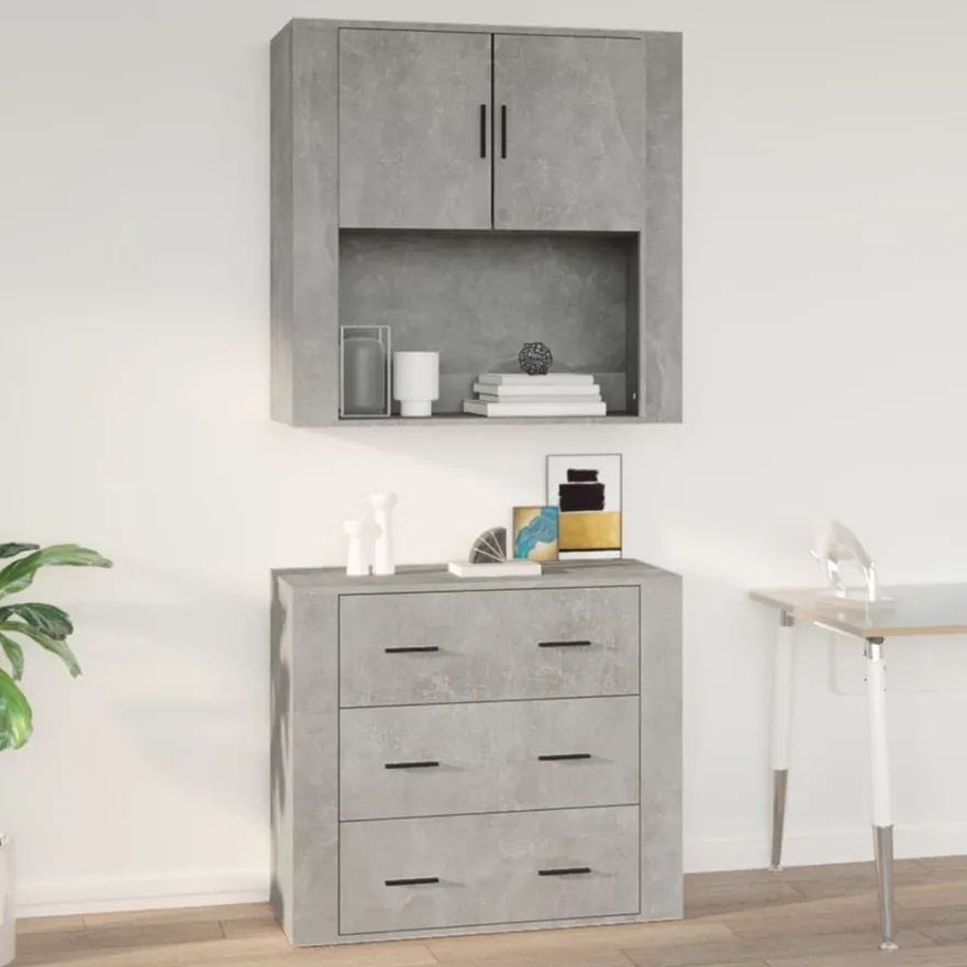 Seinäkaappi 80x33x80cm, eri värejä